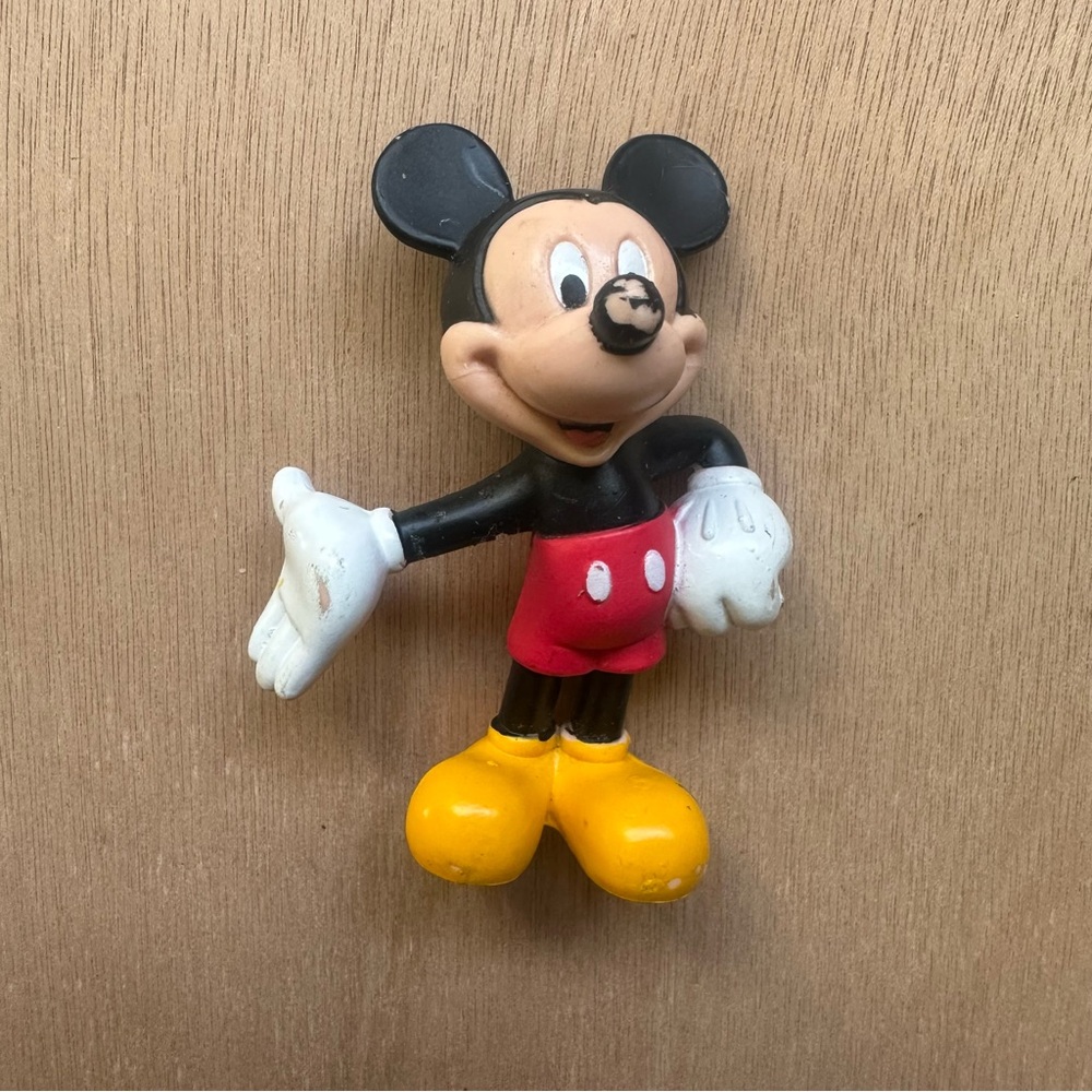 Vintage 90’s Disney Mickey Mouse 3” Figure Kids Toy